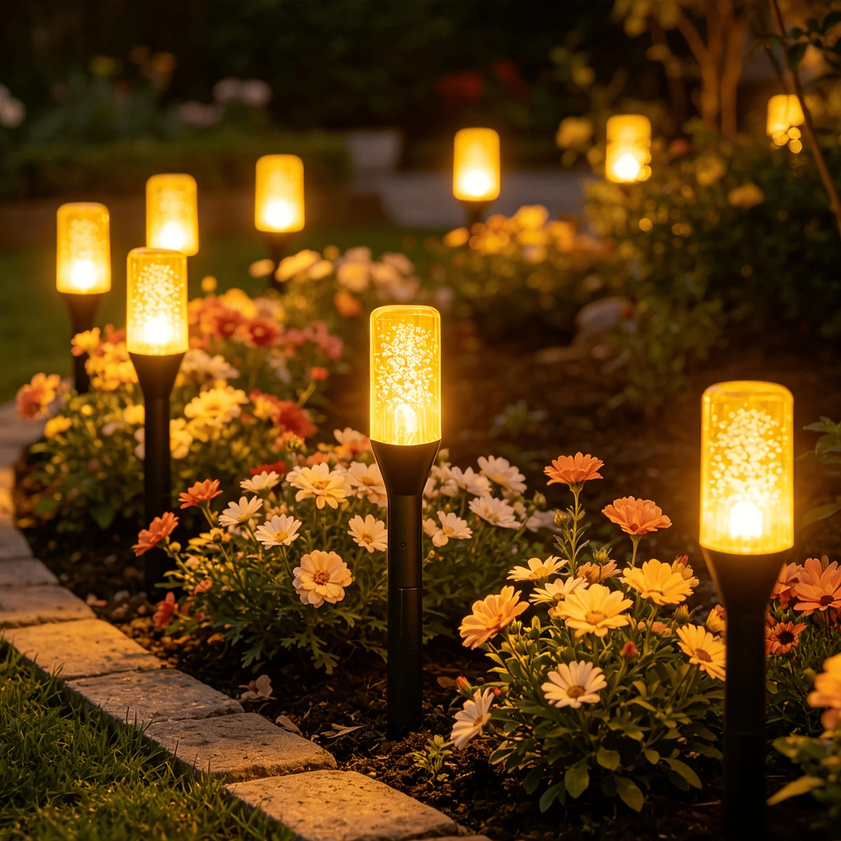Lumora — tu jardín, encendido